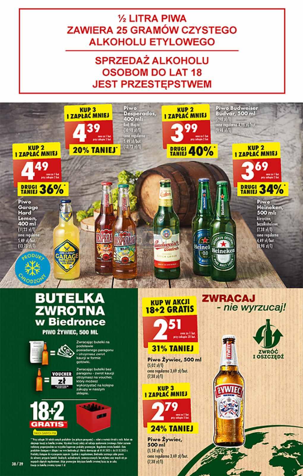 Gazetka promocyjna Biedronka str. 38