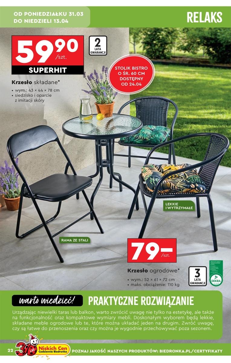 Gazetka promocyjna Biedronka str. 22