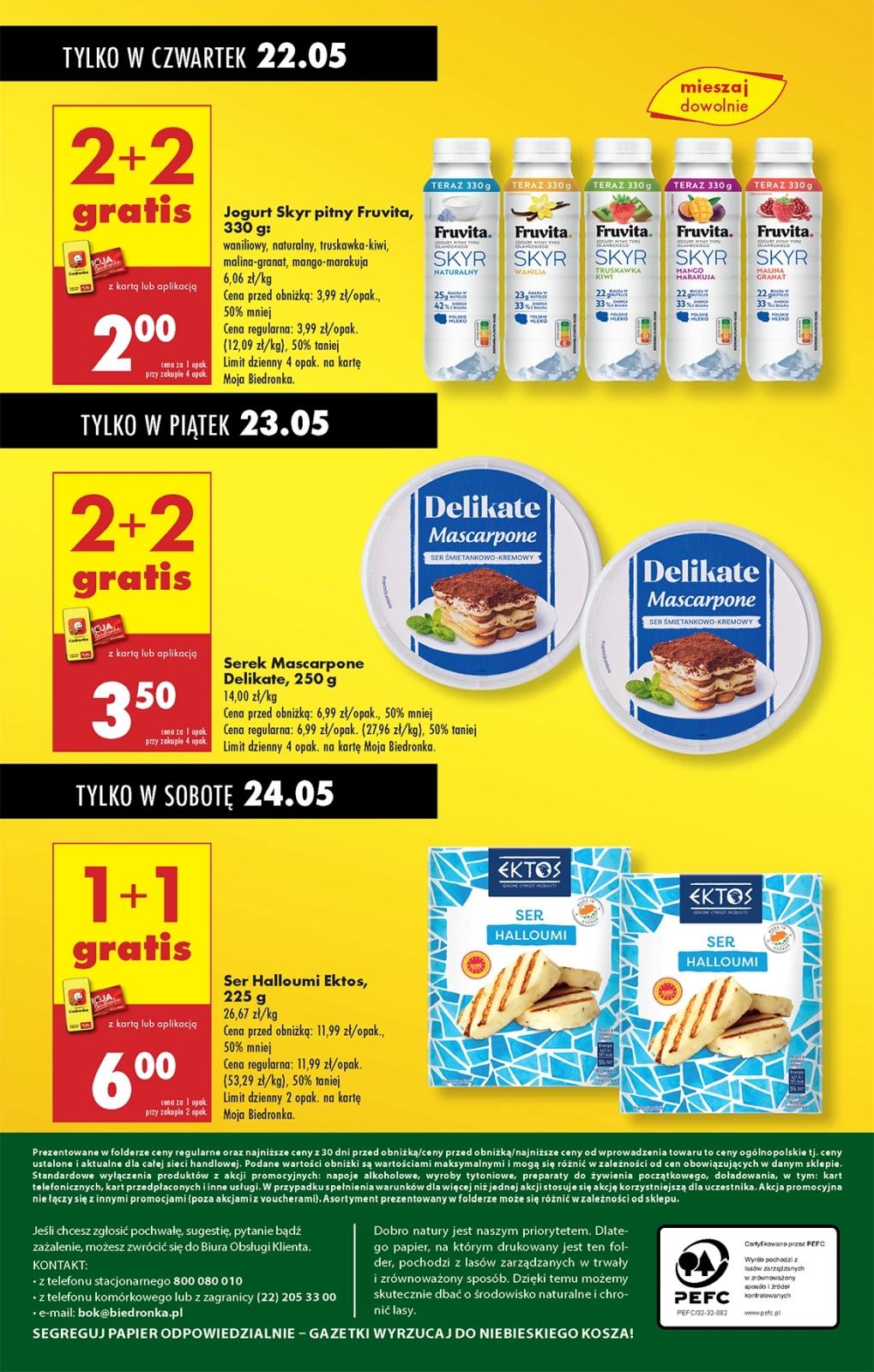 Gazetka promocyjna Biedronka str. 72