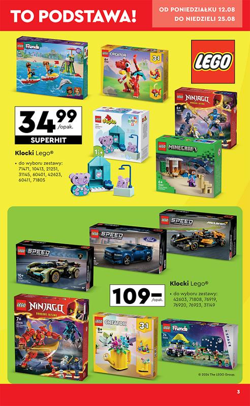 Gazetka promocyjna Biedronka str. 3