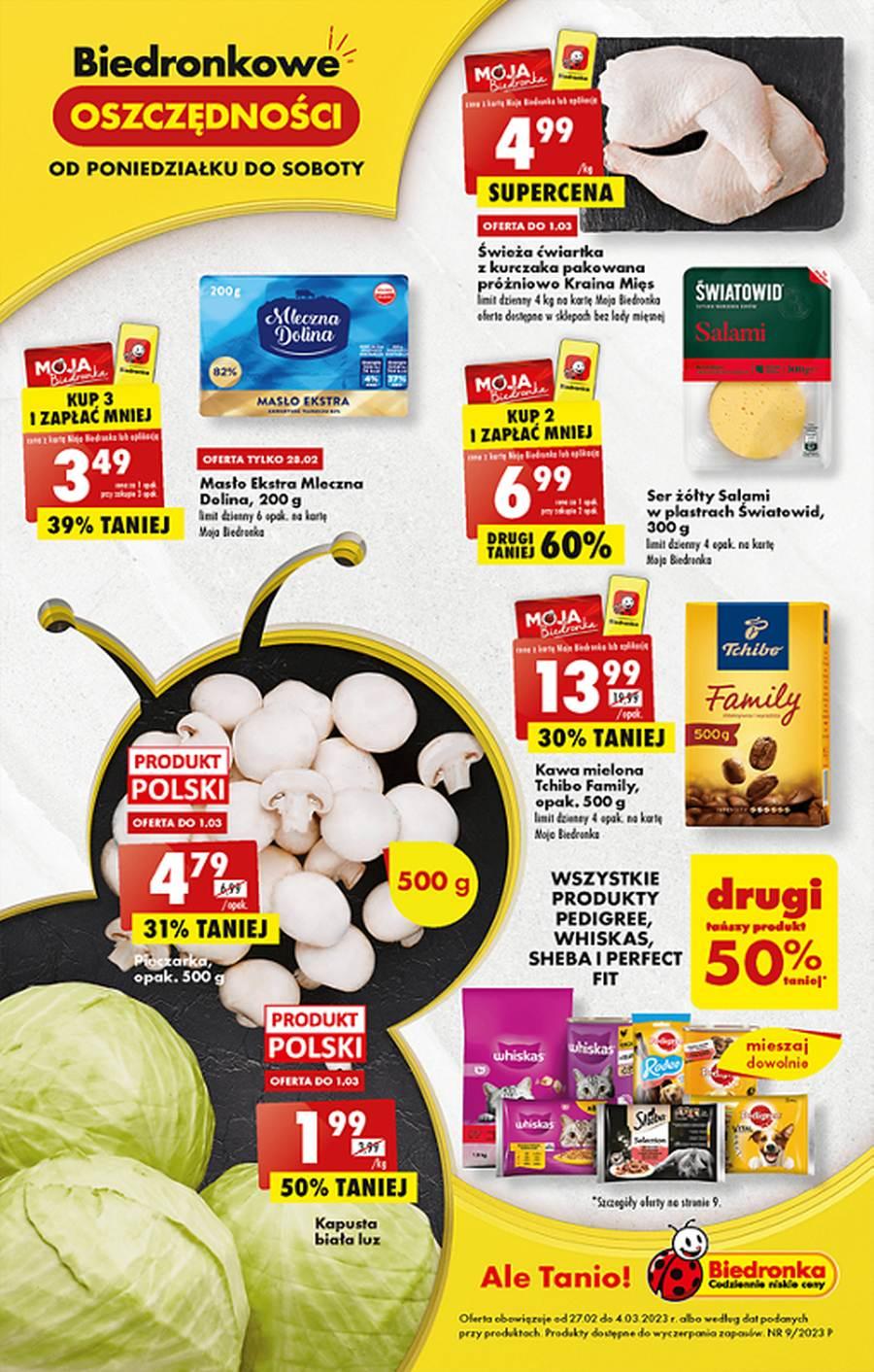 Gazetka promocyjna Biedronka str. 1