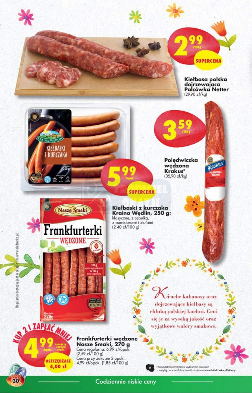 Gazetka promocyjna Biedronka str. 30