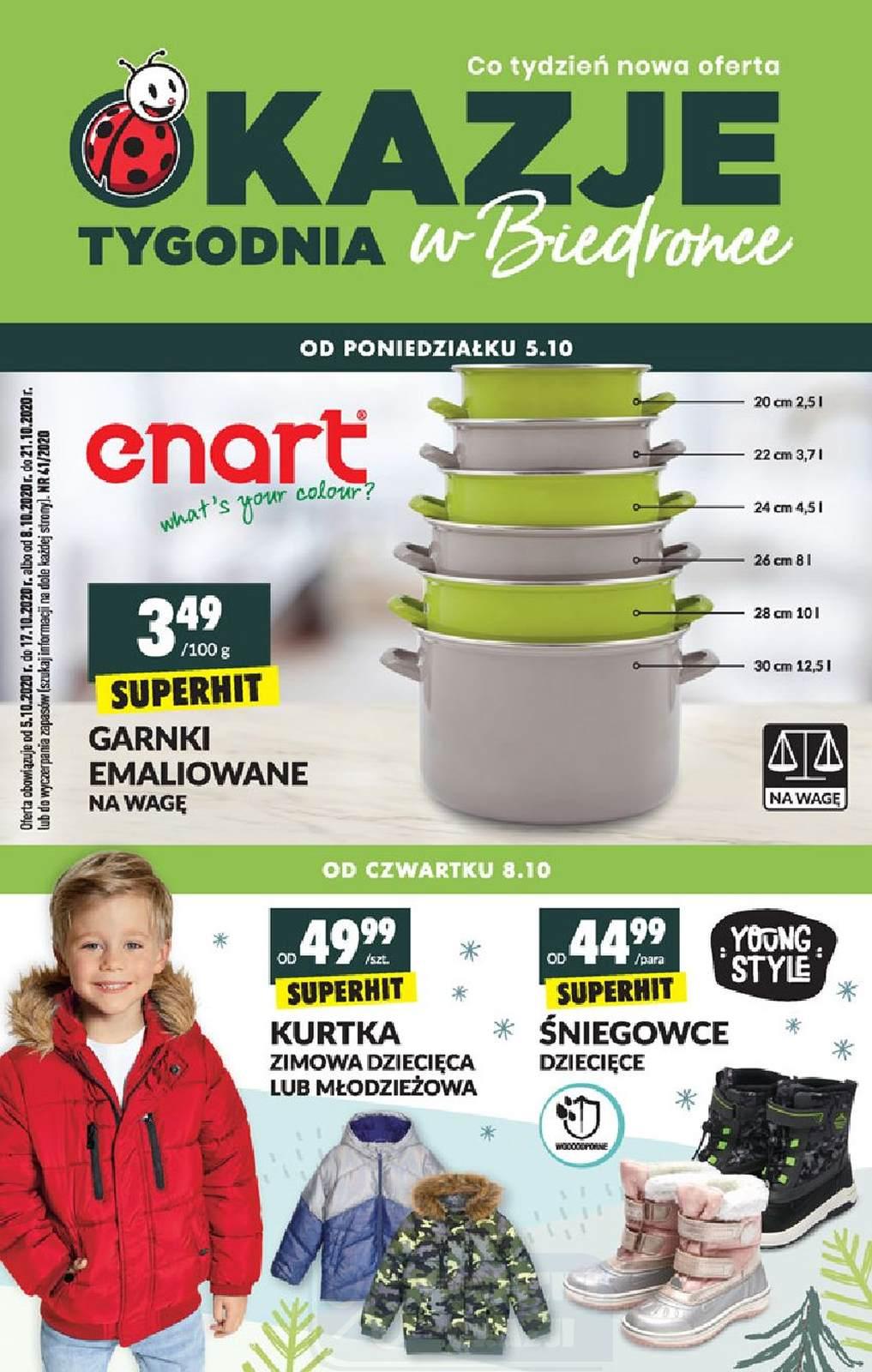 Gazetka promocyjna Biedronka str. 1