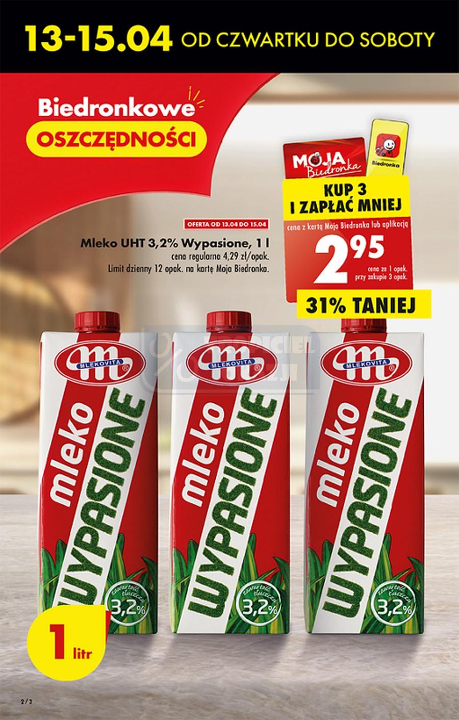 Gazetka promocyjna Biedronka str. 2