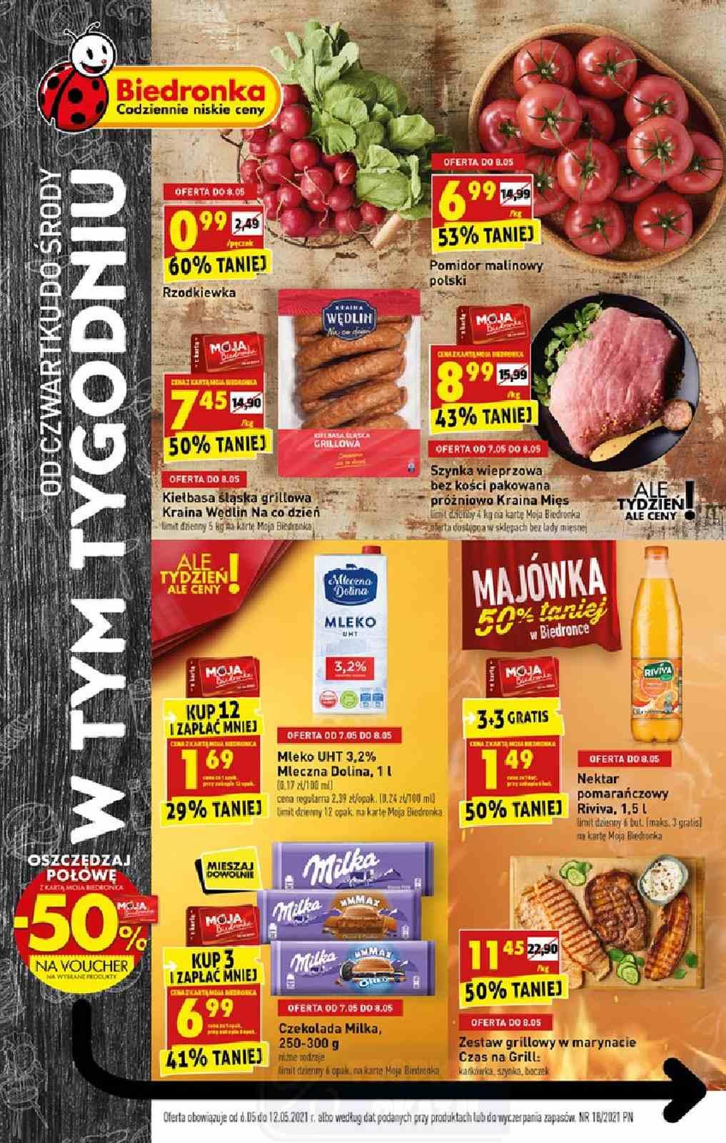 Gazetka promocyjna Biedronka str. 1