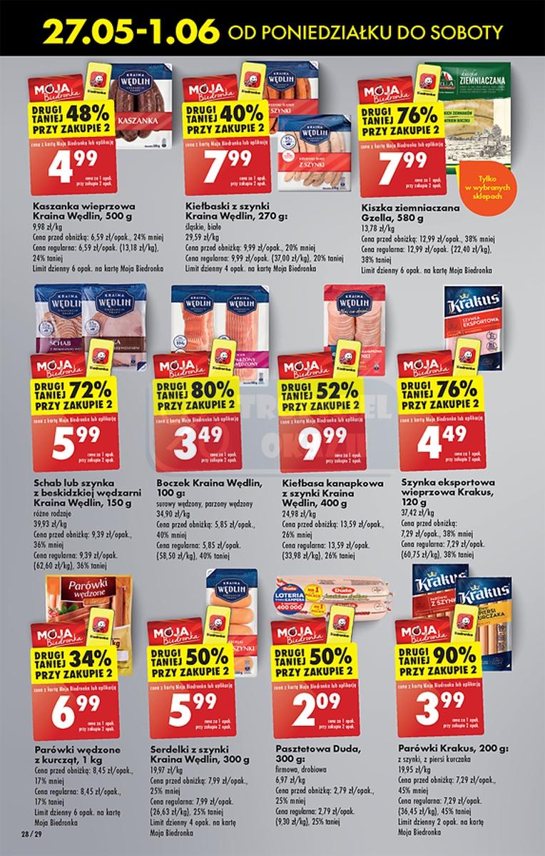 Gazetka promocyjna Biedronka str. 28