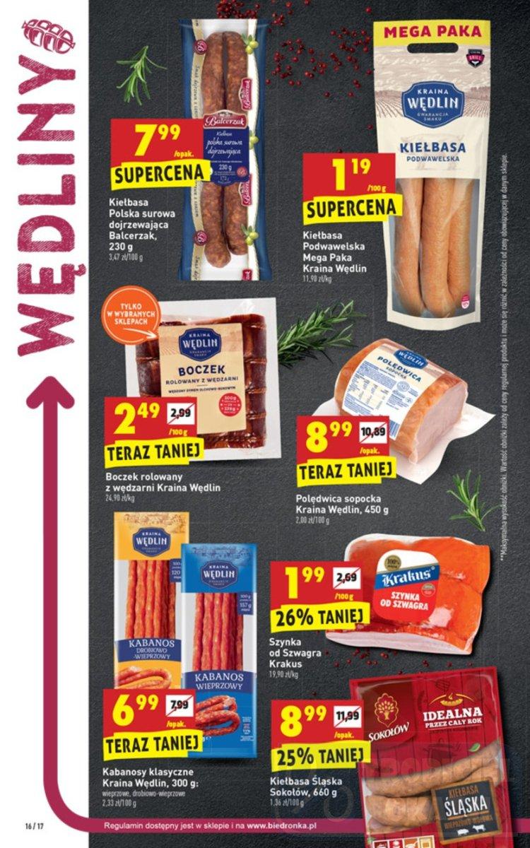 Gazetka promocyjna Biedronka str. 16