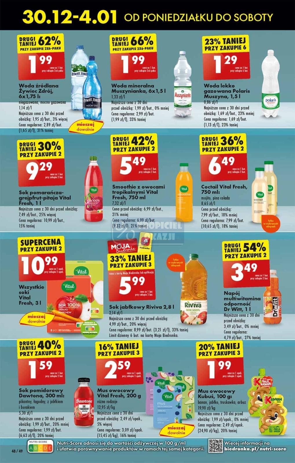 Gazetka promocyjna Biedronka str. 48