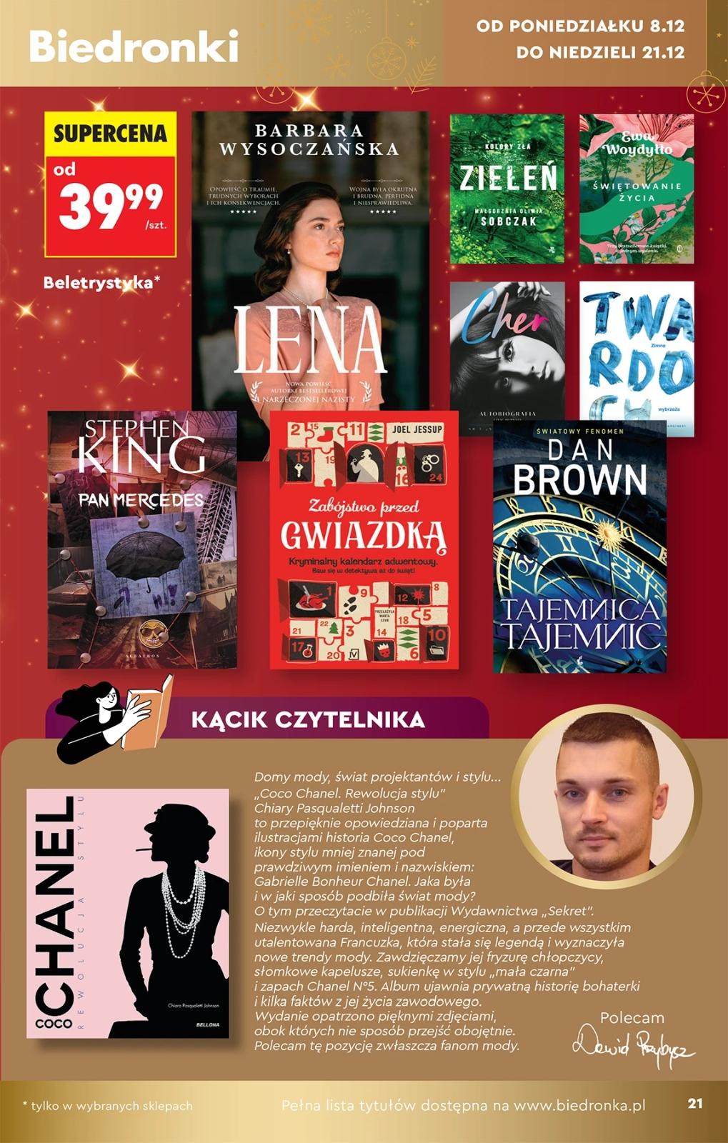 Gazetka promocyjna Biedronka str. 21