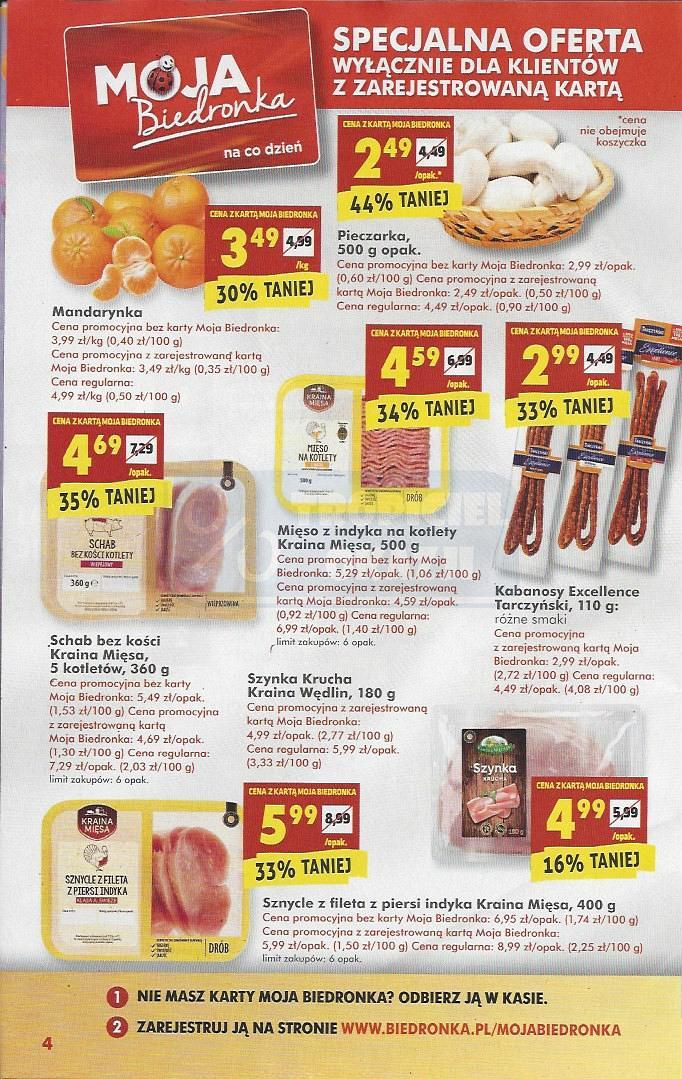 Gazetka promocyjna Biedronka str. 4