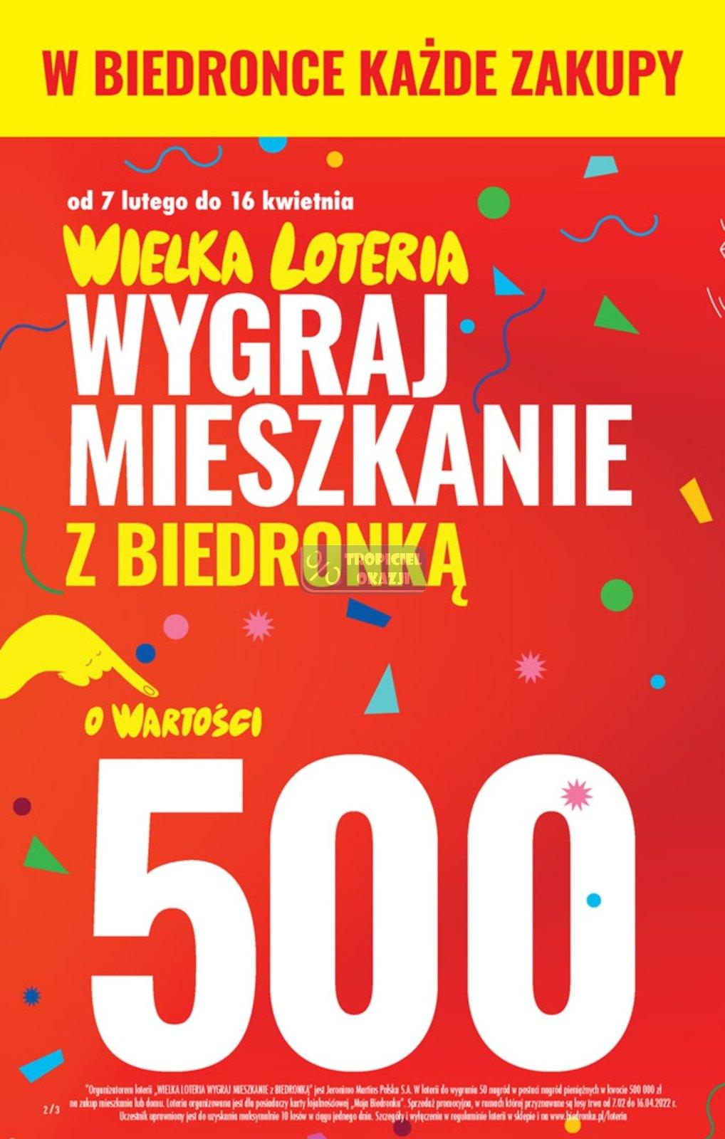 Gazetka promocyjna Biedronka str. 2