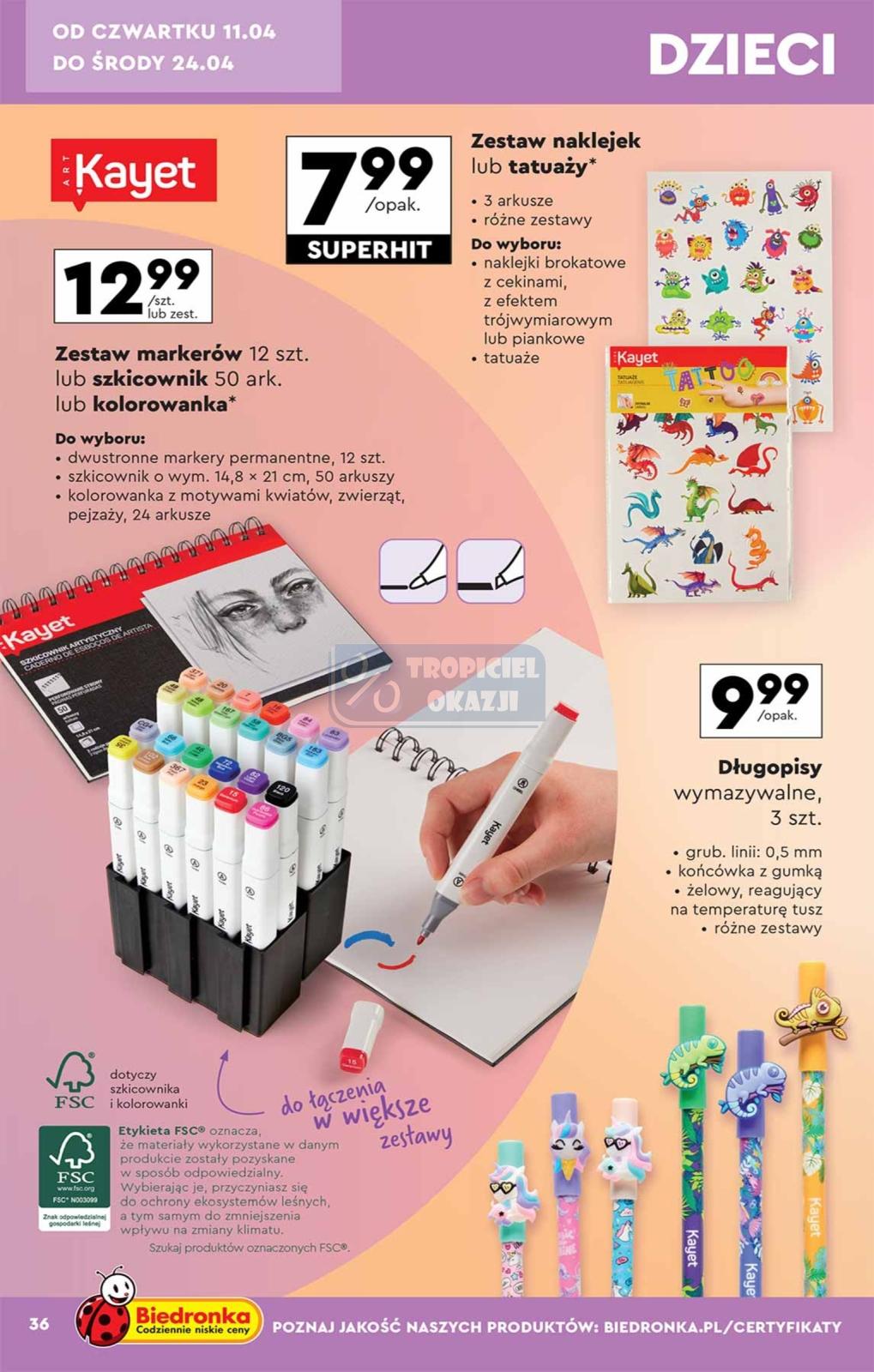 Gazetka promocyjna Biedronka str. 36