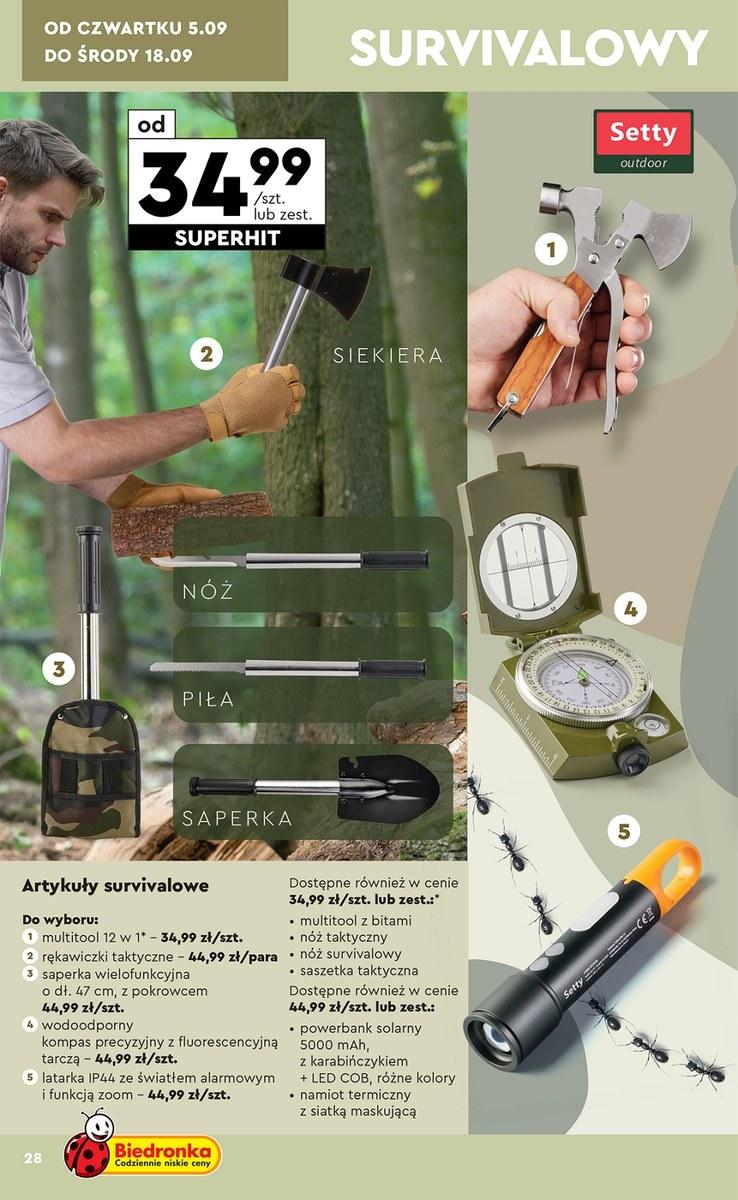 Gazetka promocyjna Biedronka str. 28