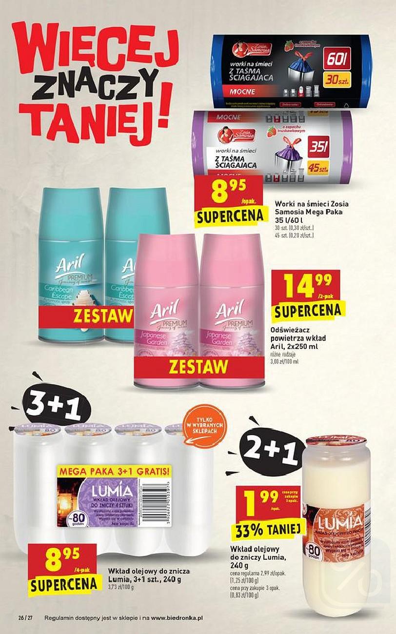 Gazetka promocyjna Biedronka str. 26
