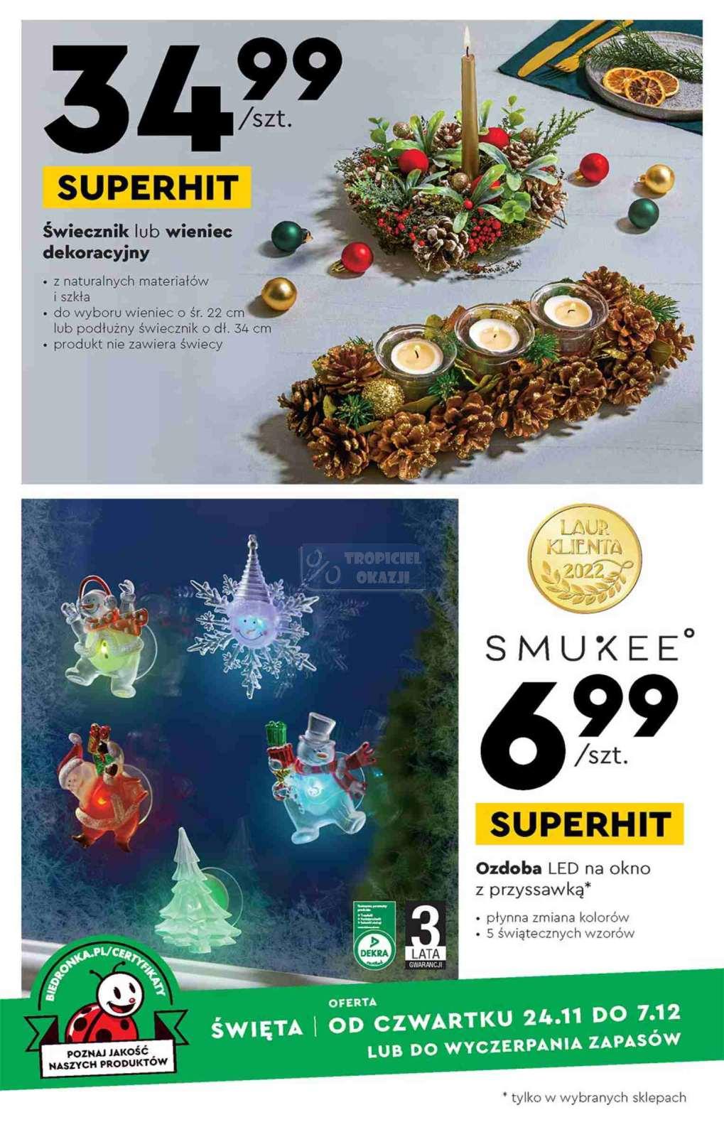 Gazetka promocyjna Biedronka str. 3