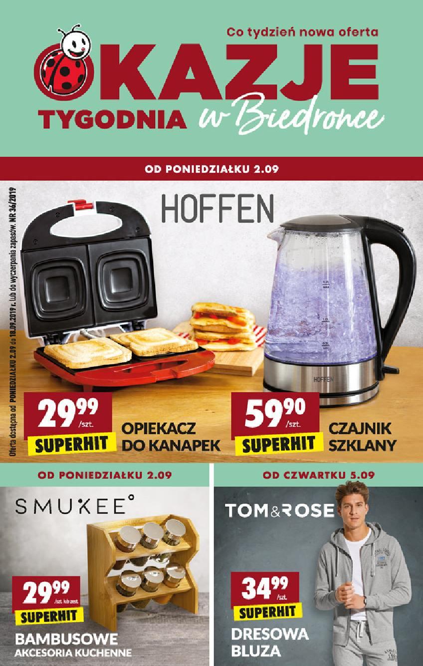 Gazetka promocyjna Biedronka str. 1