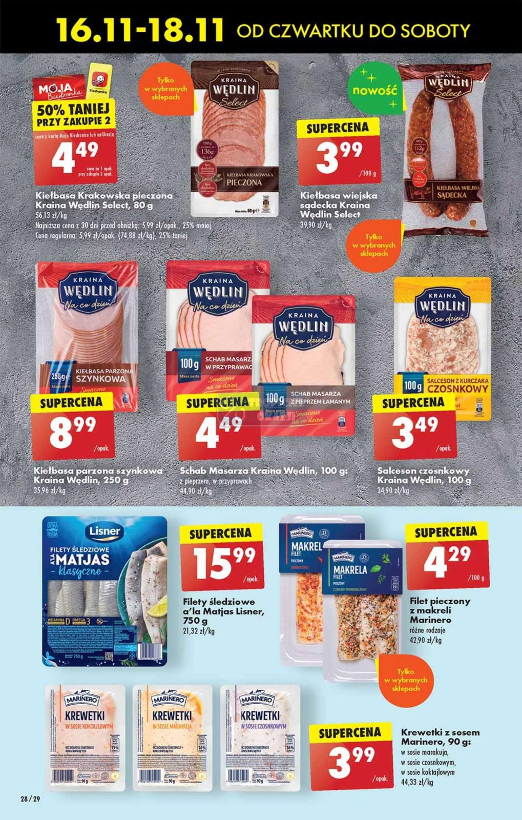 Gazetka promocyjna Biedronka str. 30