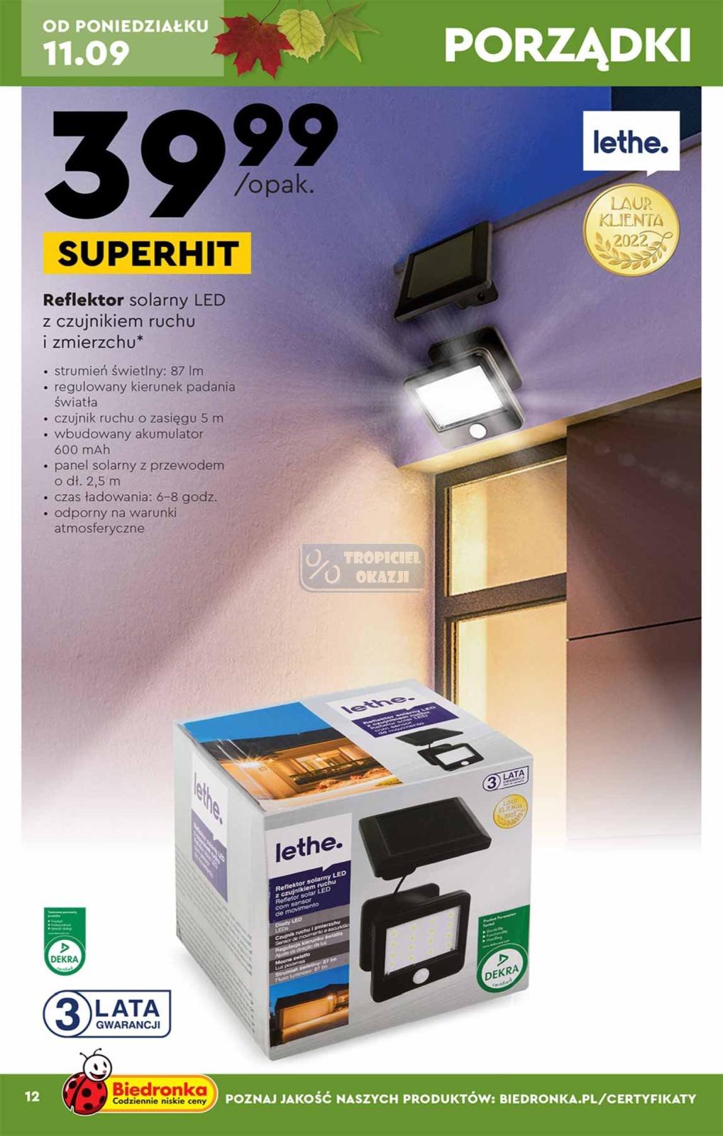 Gazetka promocyjna Biedronka str. 12