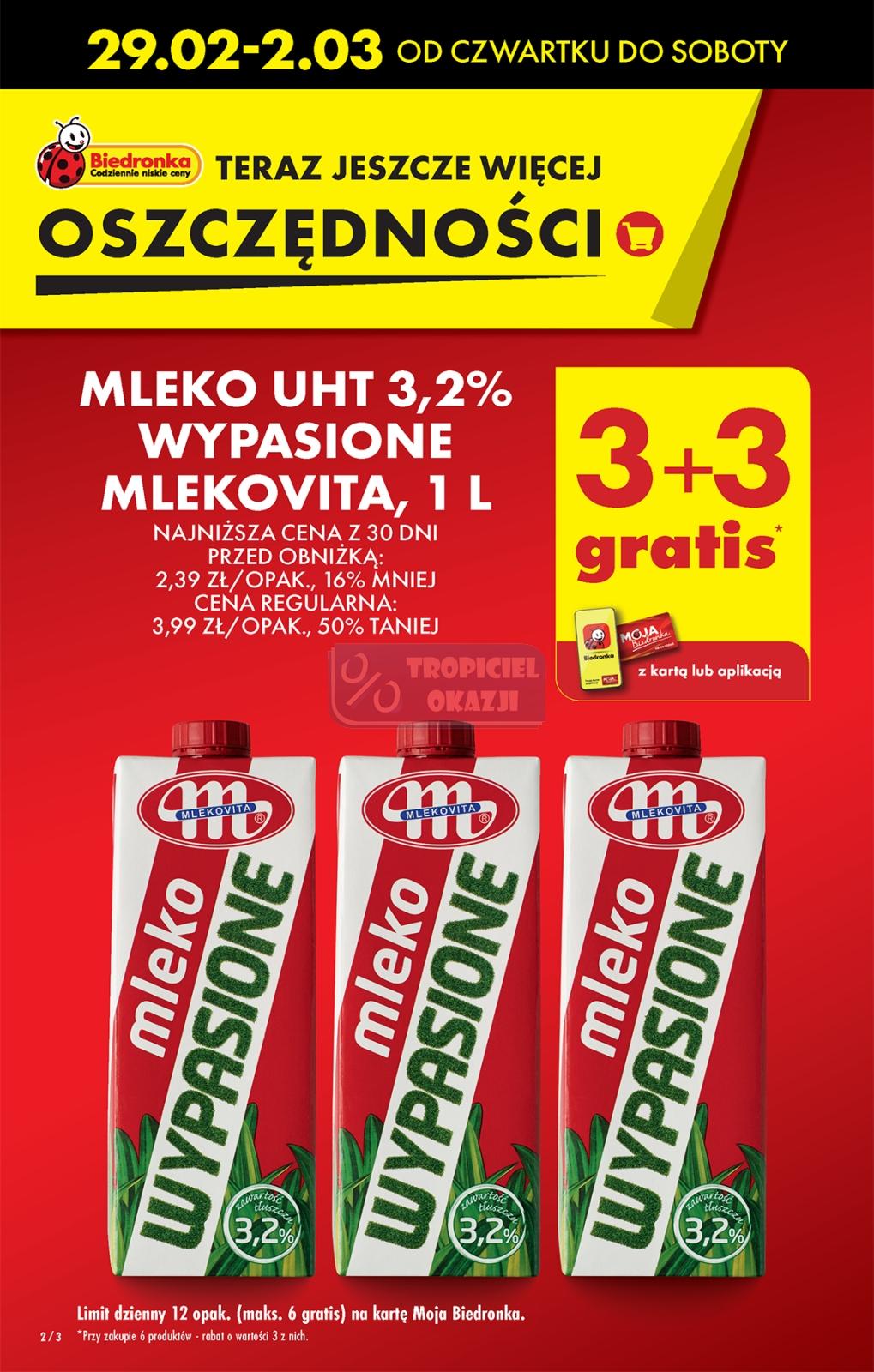 Gazetka promocyjna Biedronka str. 2