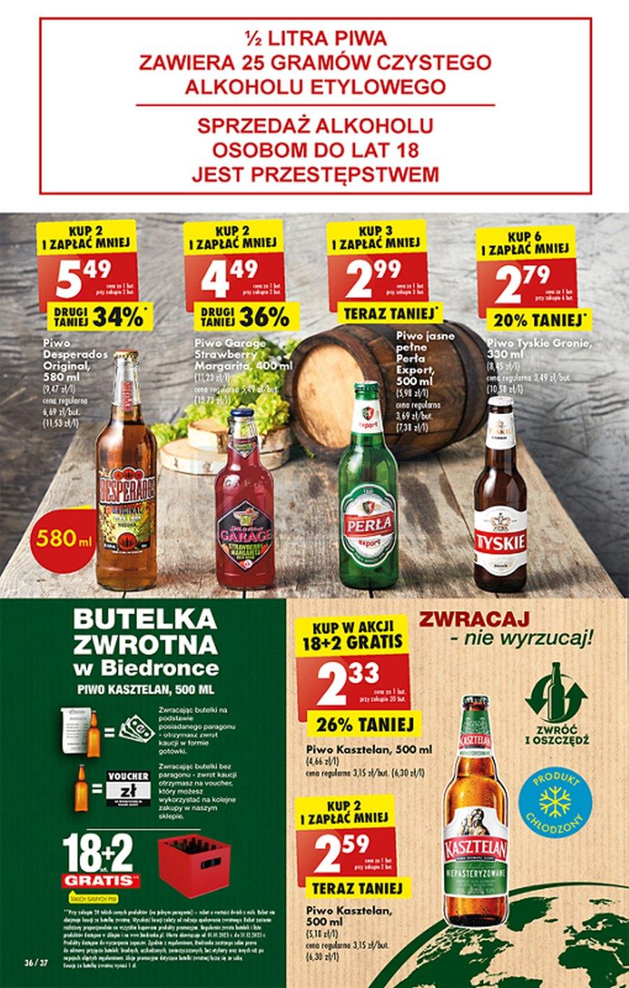 Gazetka promocyjna Biedronka str. 36