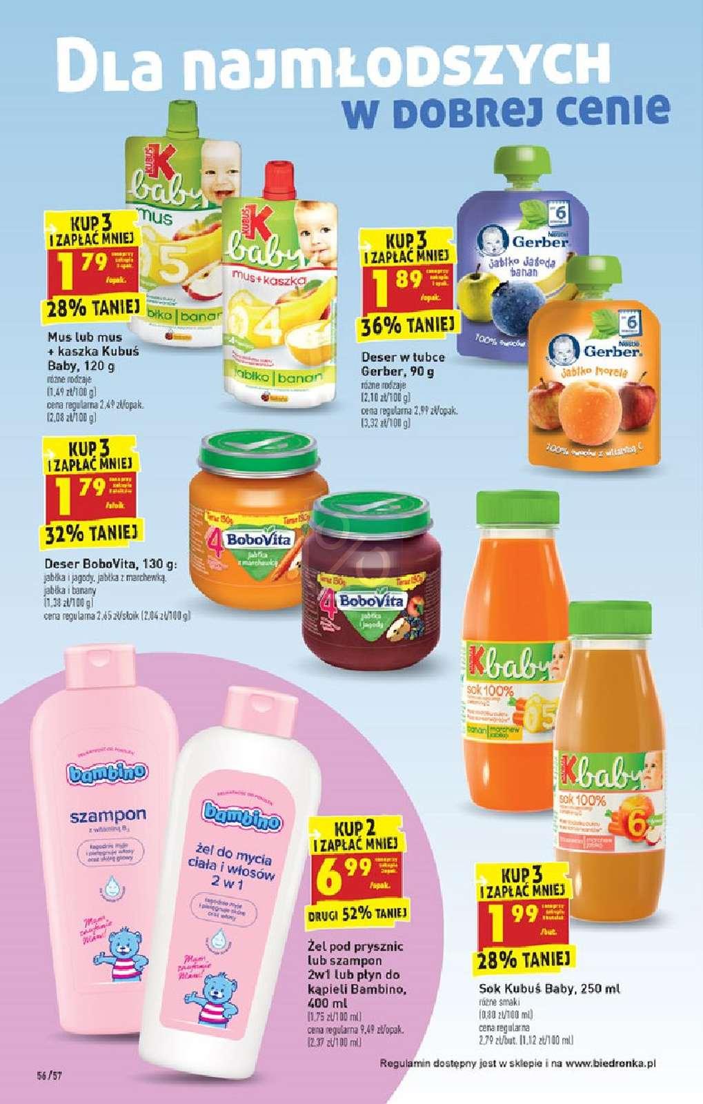 Gazetka promocyjna Biedronka str. 56