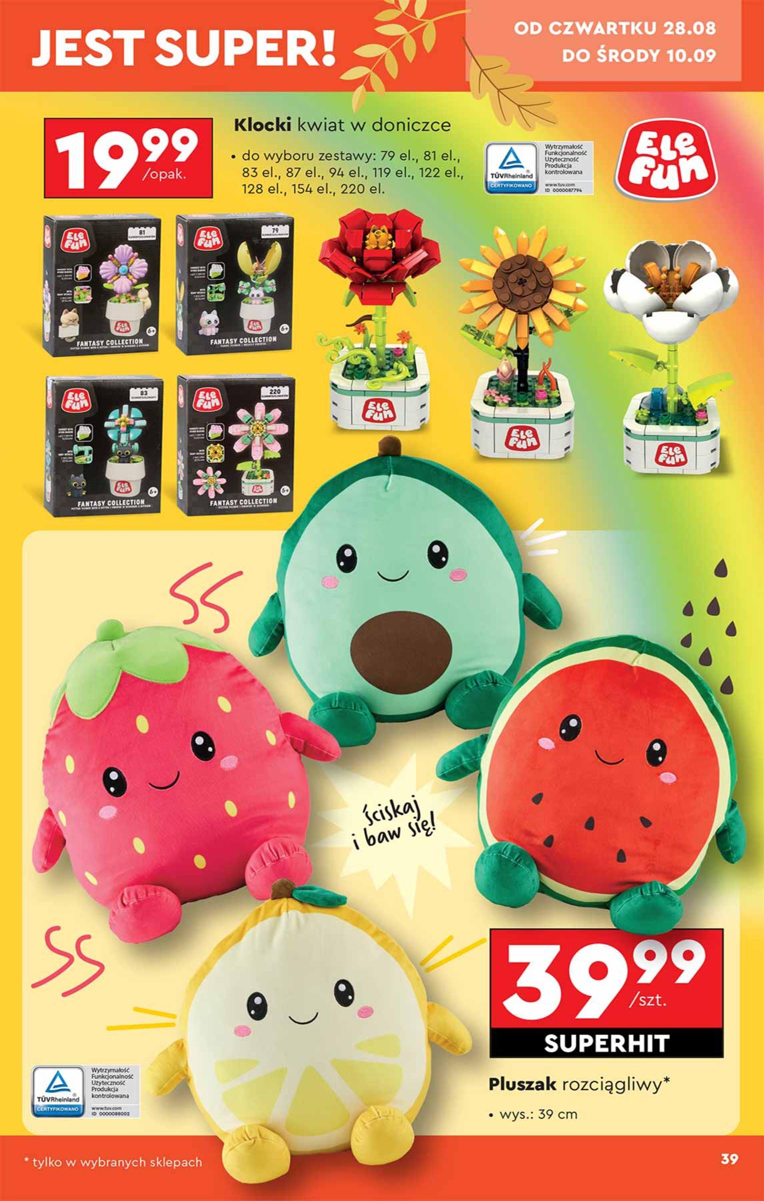 Gazetka promocyjna Biedronka str. 39