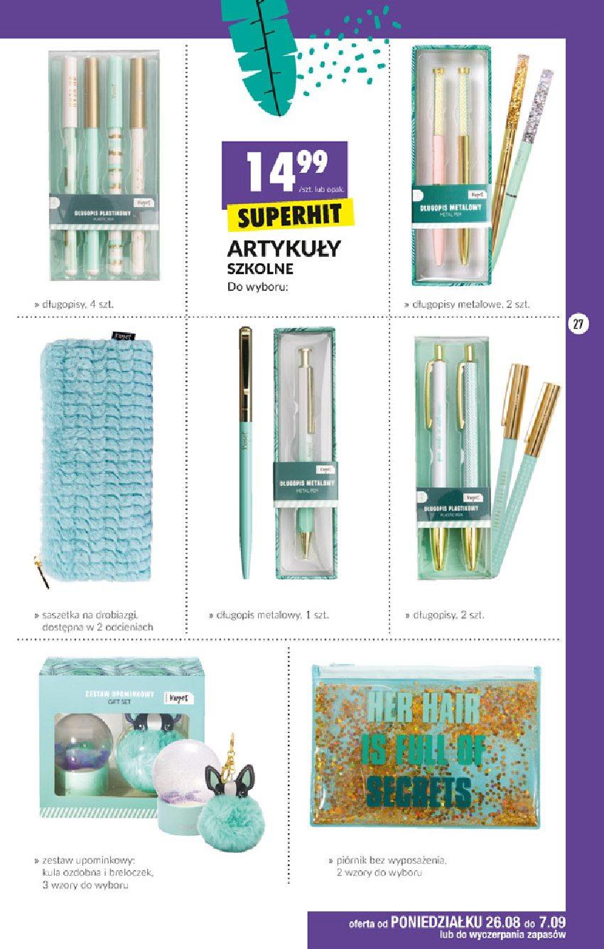 Gazetka promocyjna Biedronka str. 27