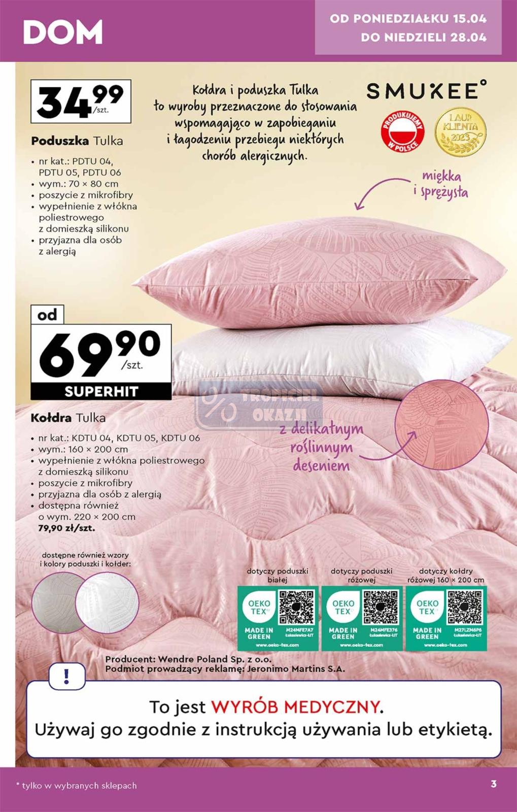 Gazetka promocyjna Biedronka str. 3