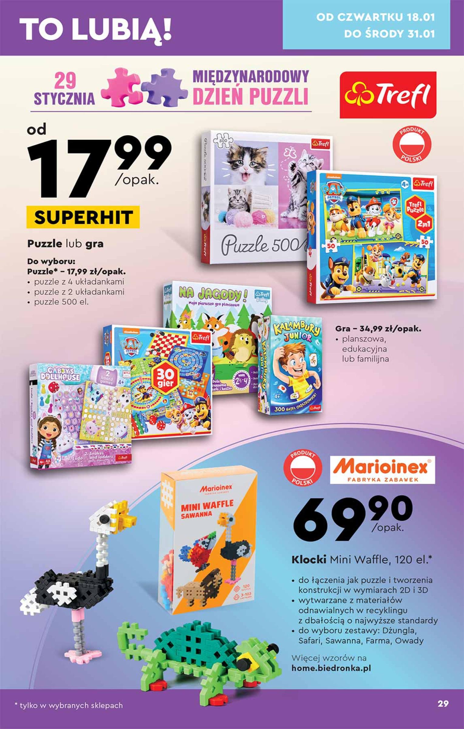 Gazetka promocyjna Biedronka str. 29