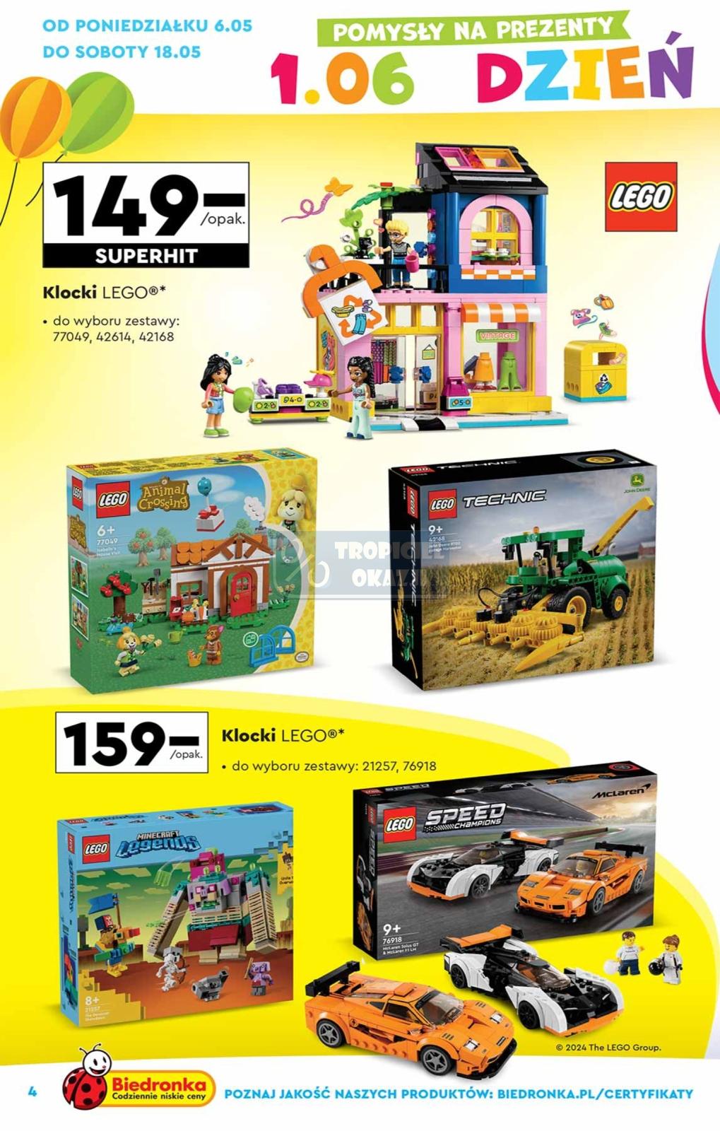 Gazetka promocyjna Biedronka str. 4