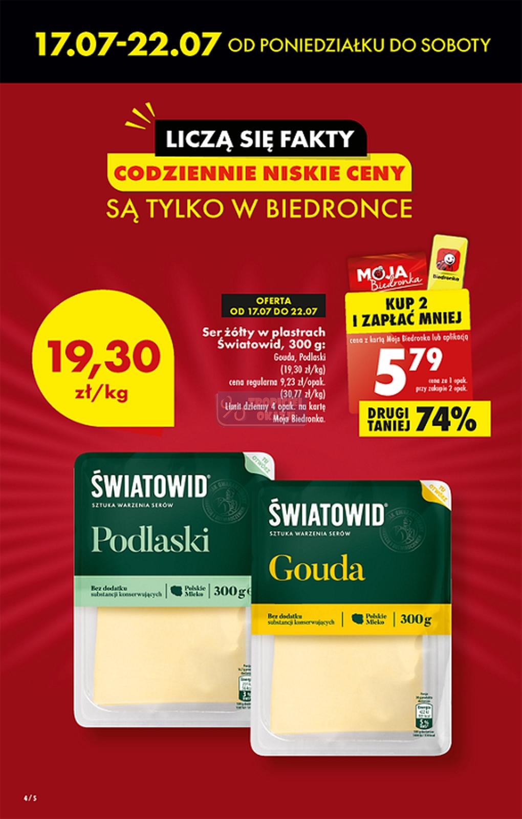 Gazetka promocyjna Biedronka str. 4