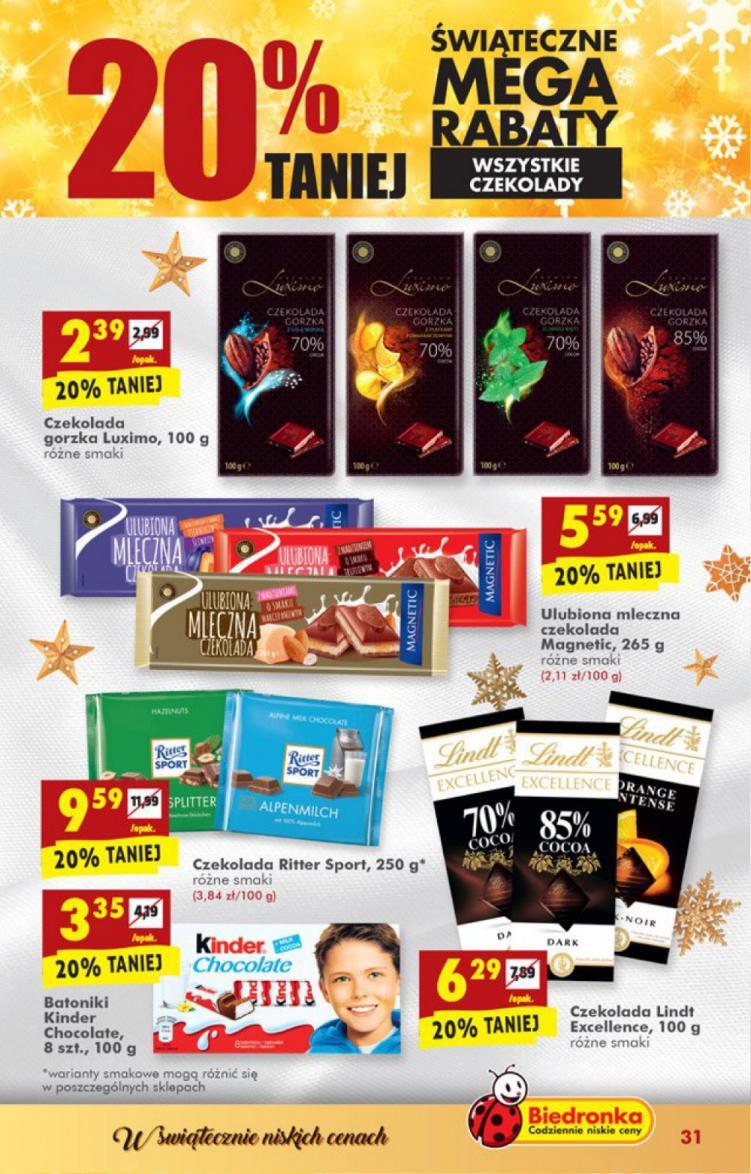 Gazetka promocyjna Biedronka str. 31