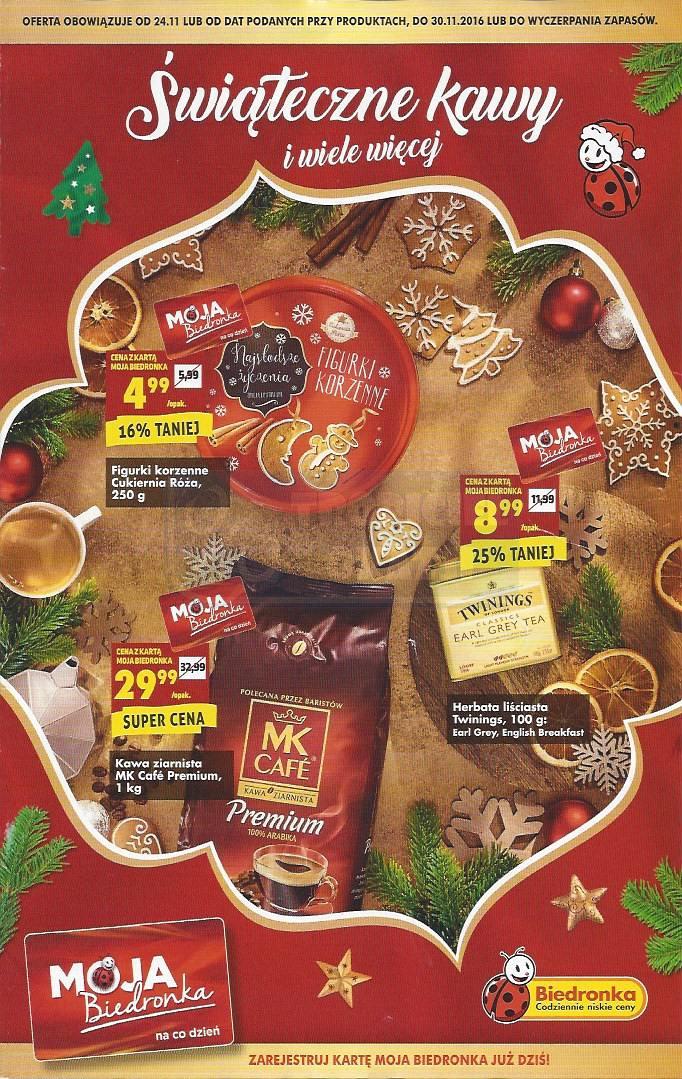 Gazetka promocyjna Biedronka str. 1