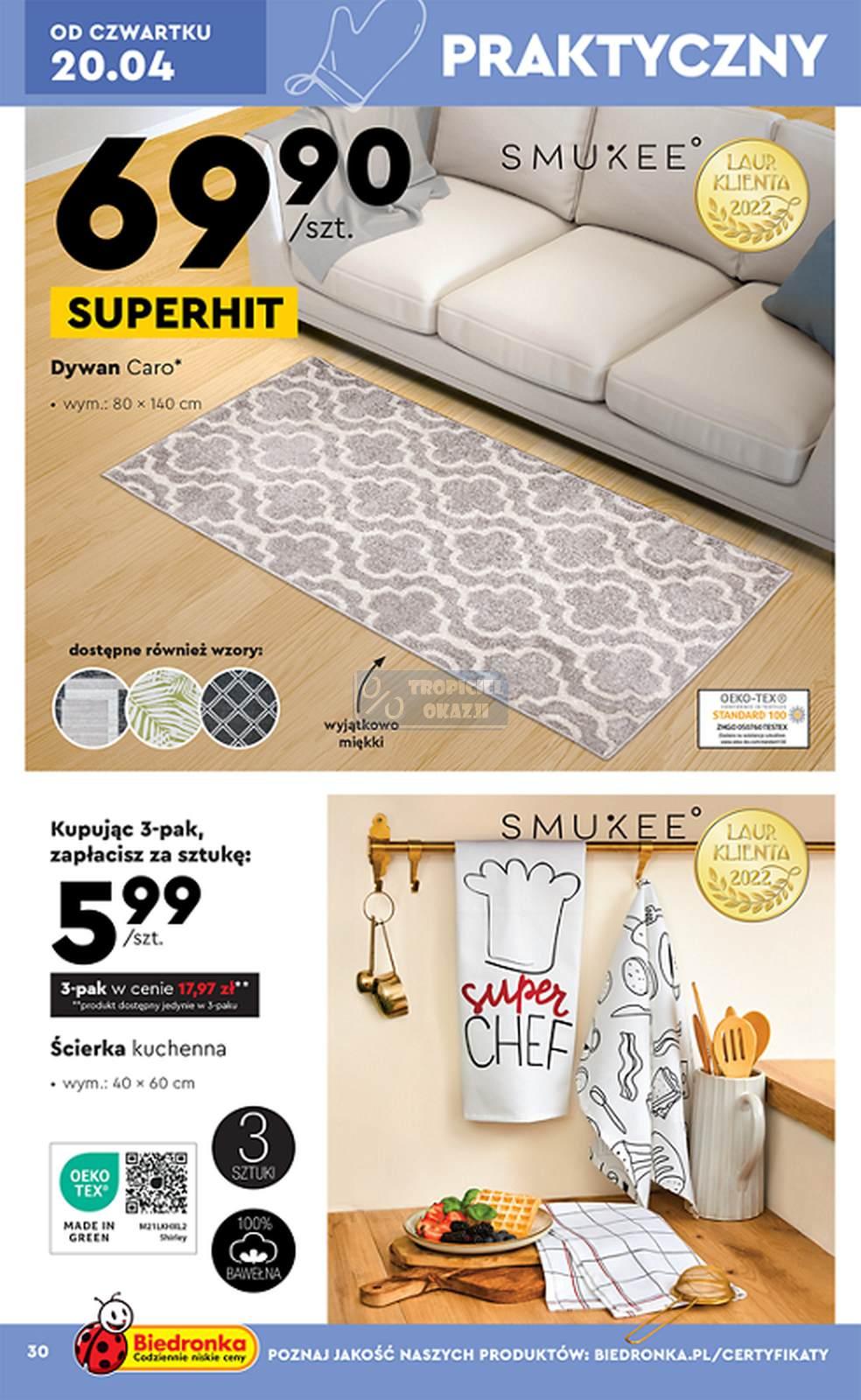 Gazetka promocyjna Biedronka str. 30