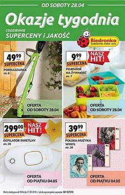 Okazje tygodnia 28.04