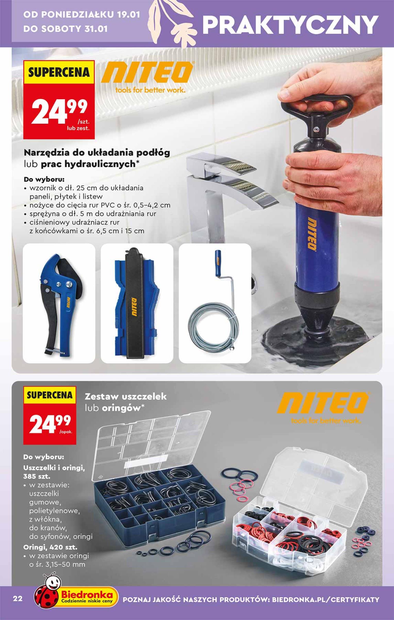 Gazetka promocyjna Biedronka str. 22