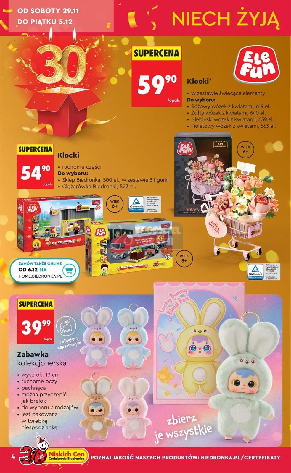 Gazetka promocyjna Biedronka str. 4