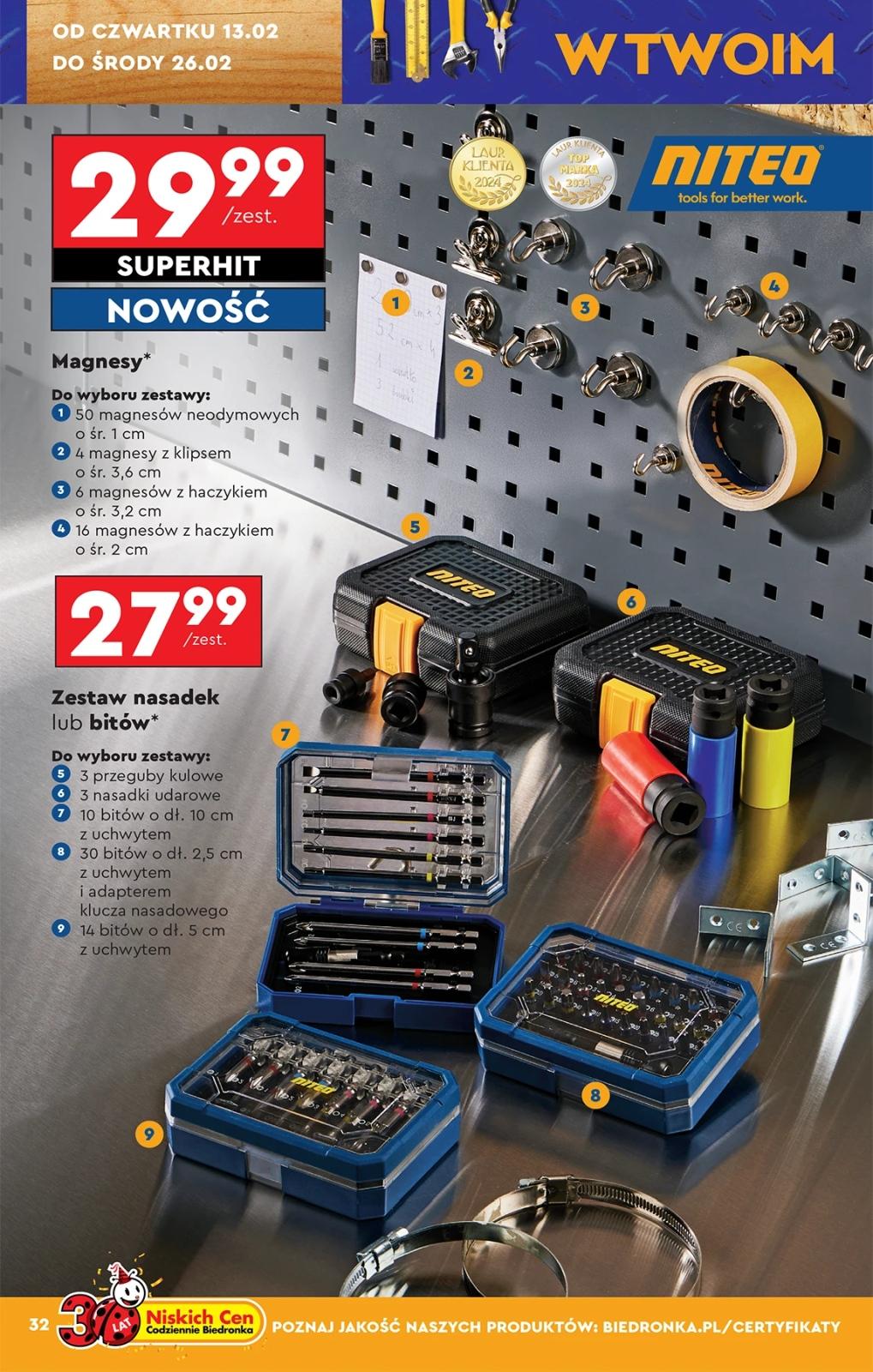 Gazetka promocyjna Biedronka str. 32