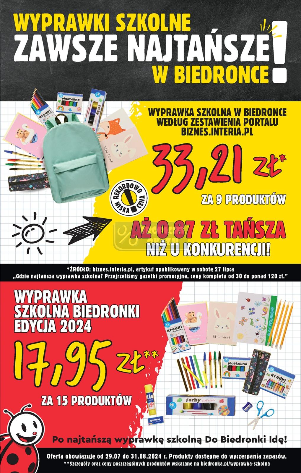 Gazetka promocyjna Biedronka str. 19