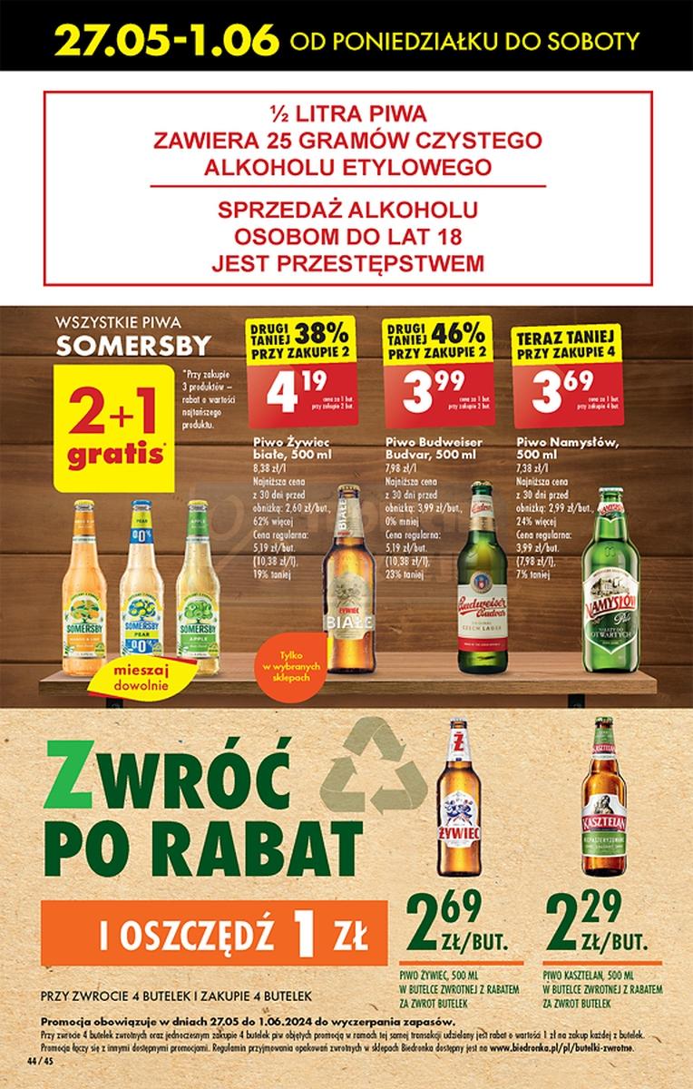 Gazetka promocyjna Biedronka str. 44