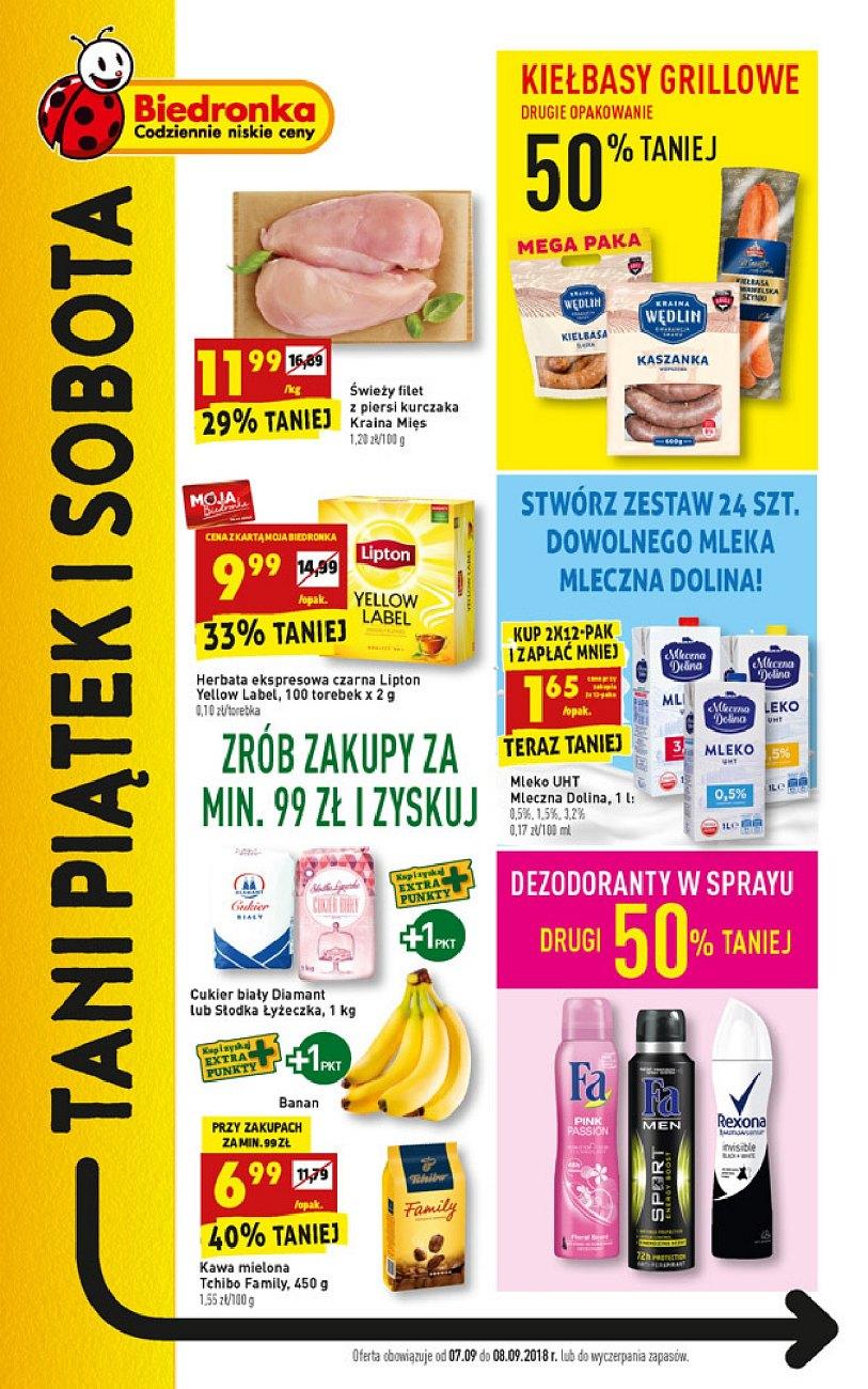 Gazetka promocyjna Biedronka str. 1