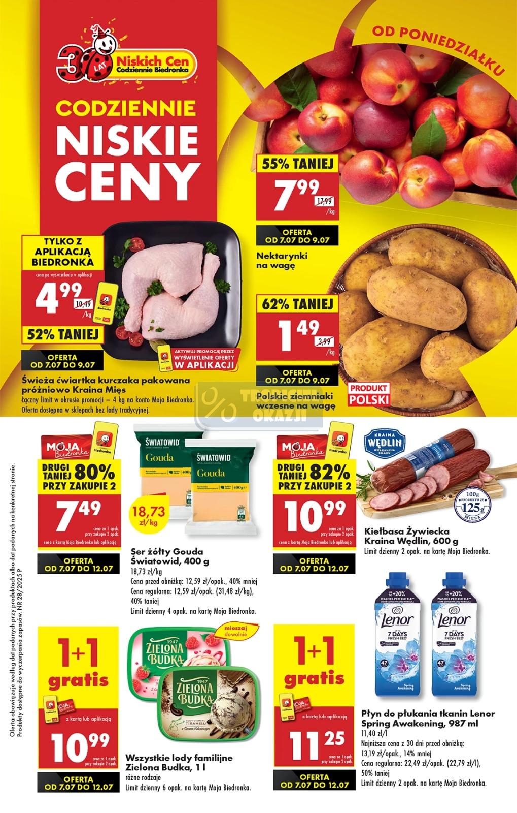 Gazetka promocyjna Biedronka str. 1