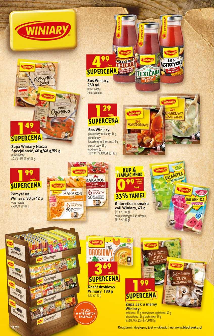 Gazetka promocyjna Biedronka str. 38