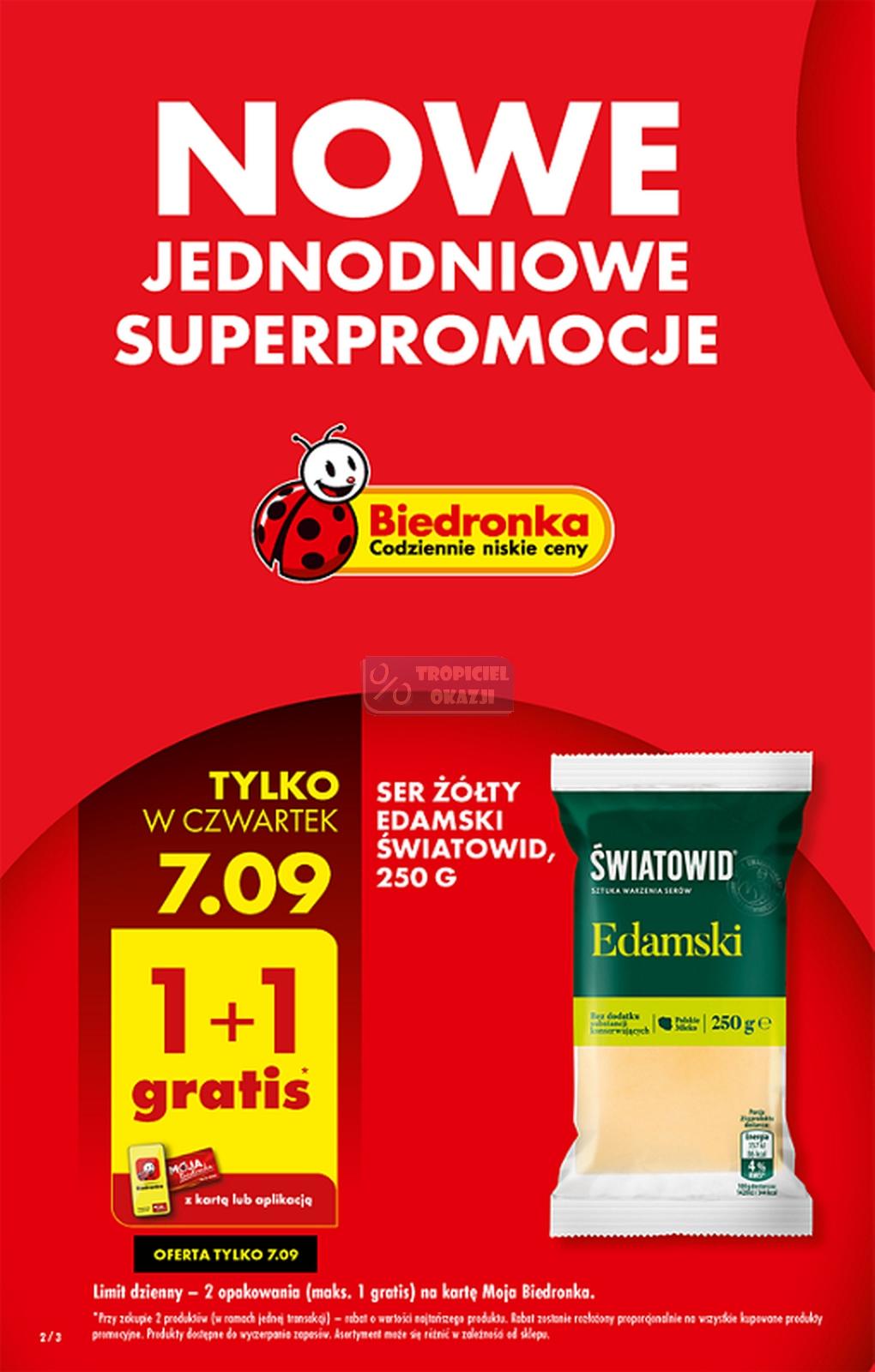 Gazetka promocyjna Biedronka str. 2