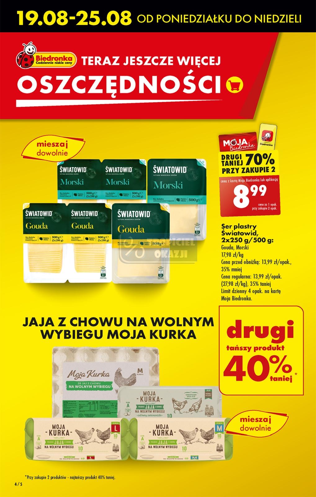 Gazetka promocyjna Biedronka str. 4