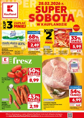 Kaufland gazetka - od 28/02/2026 do 28/02/2026
