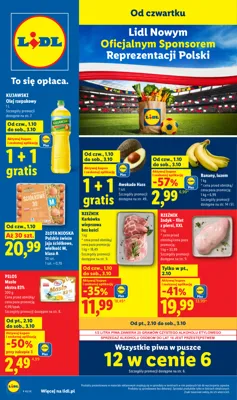 Lidl gazetka - od 01/10/2026 do 03/10/2026