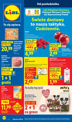 Lidl gazetka - od 19/10/2026 do 24/10/2026
