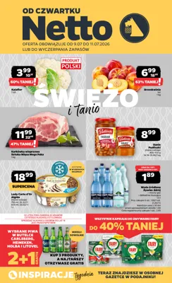 Netto gazetka - od 09/07/2026 do 11/07/2026