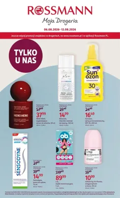 Rossmann gazetka - od 06/08/2026 do 12/08/2026